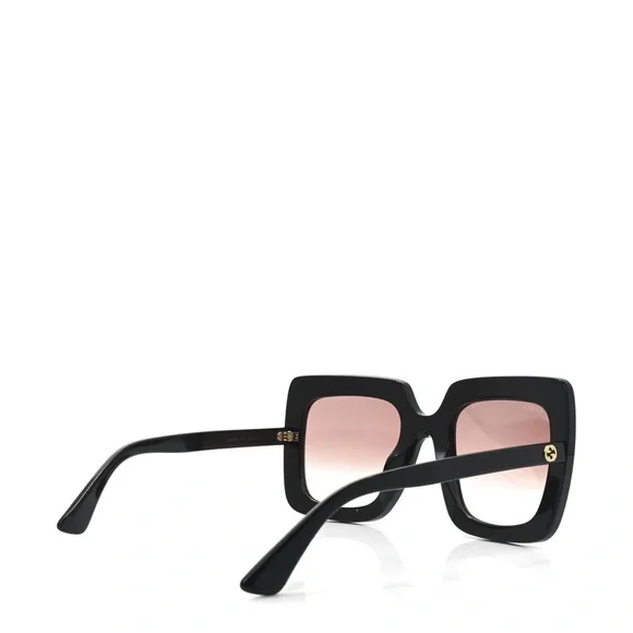 Gucci Black Crystal Retro Oversized Sunglasses Brand New Never Worn - Picture 11 of 16